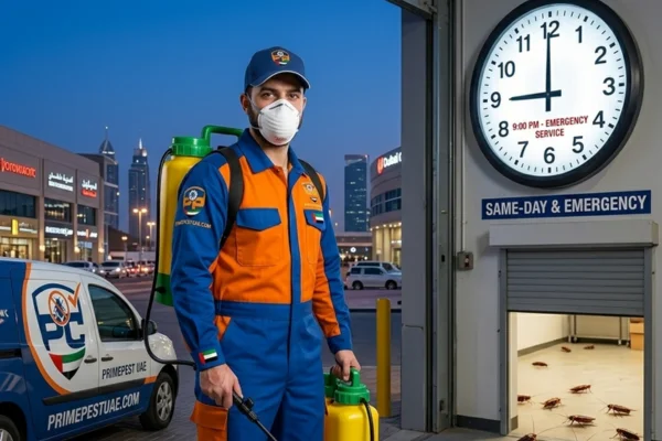 emergency & same day cockroach control service in al ain